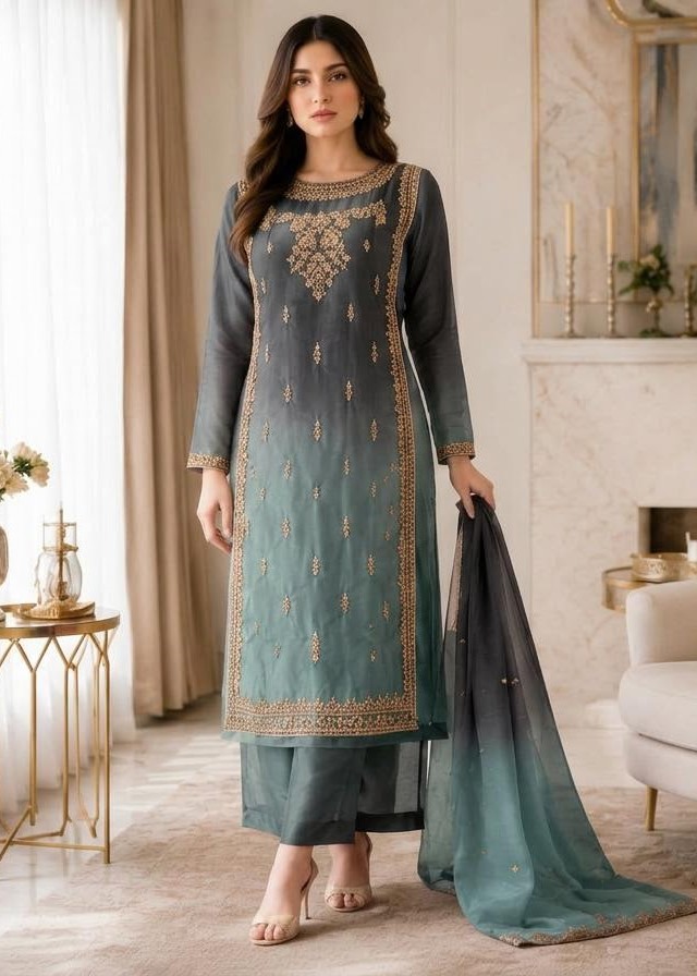 Opulent Sheesha Silk Panel Suite – MT.831 - Image 5
