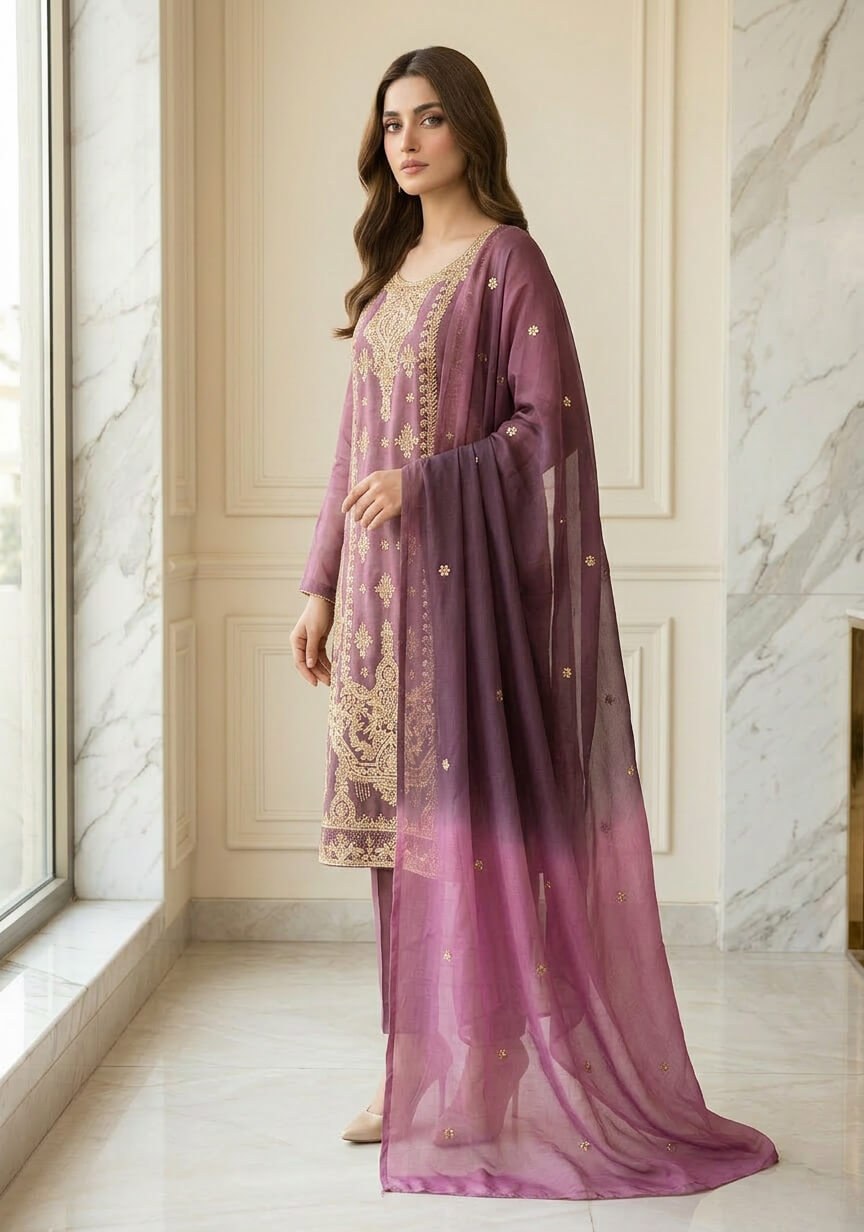Premium Festive Sheesha Silk 2-Piece – MT.825 - Image 3