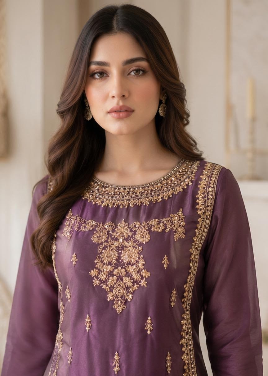 Opulent Sheesha Silk Panel Suite – MT.831 - Image 3